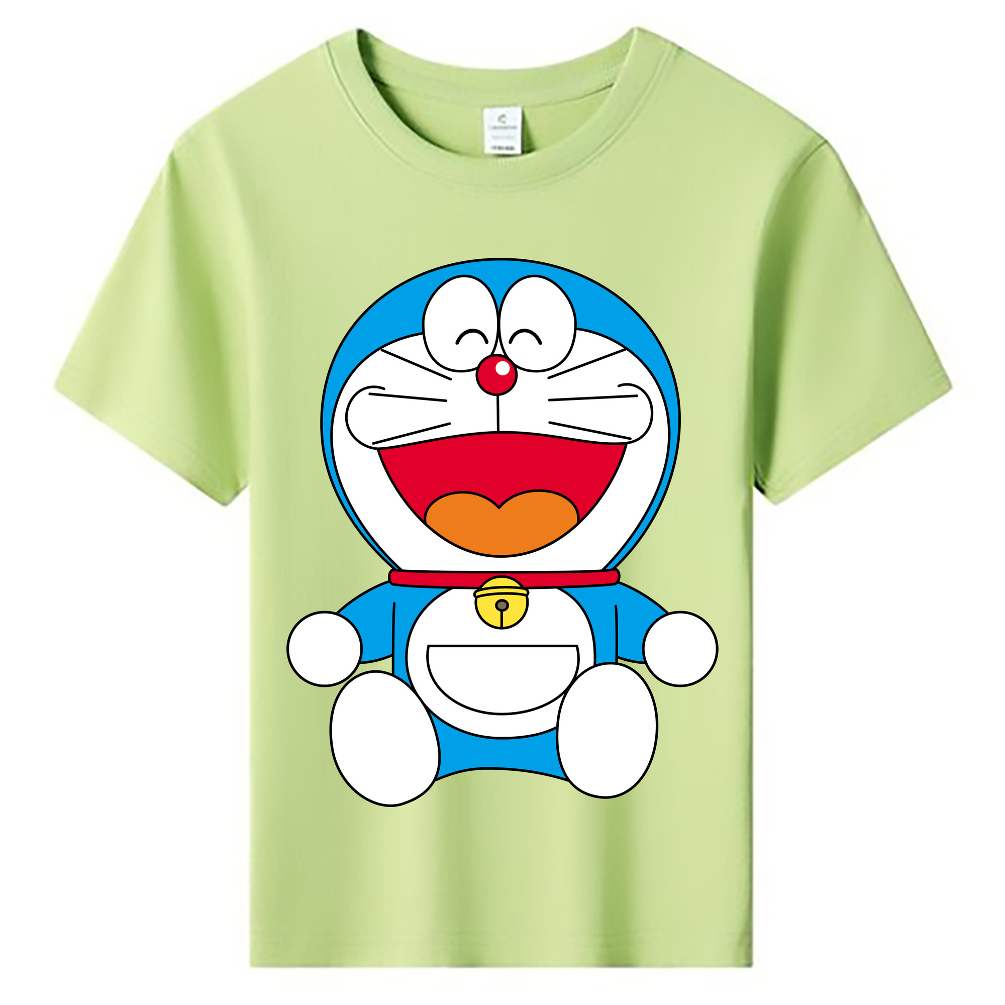 （画像用） ドラえもん Doraemon 綿100％キッズTシャツ（フロントプリント）